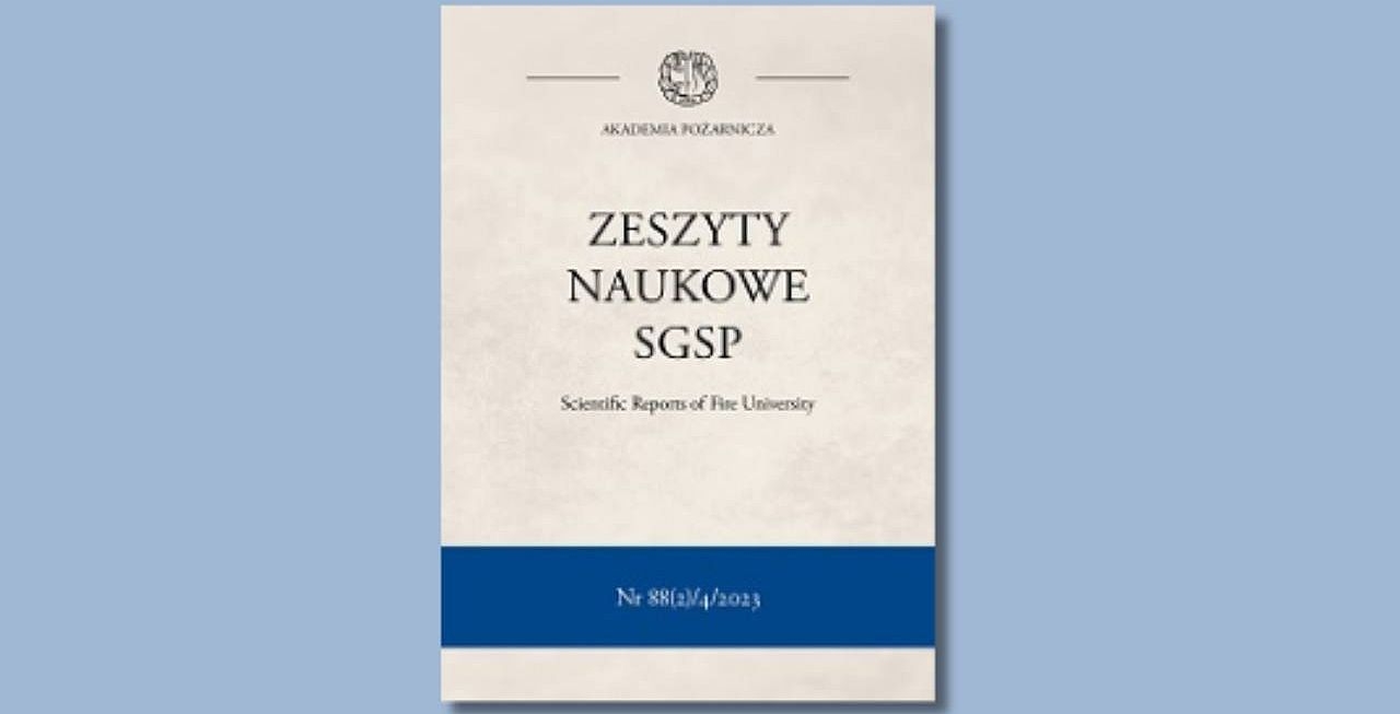 Najlepszy artykuł naukowy w konkursie SGSP!